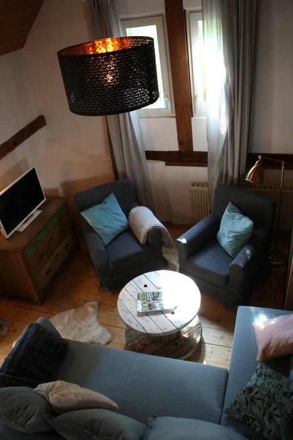 Sonnige Fachwerkwohnung Alfter Eksteriør billede