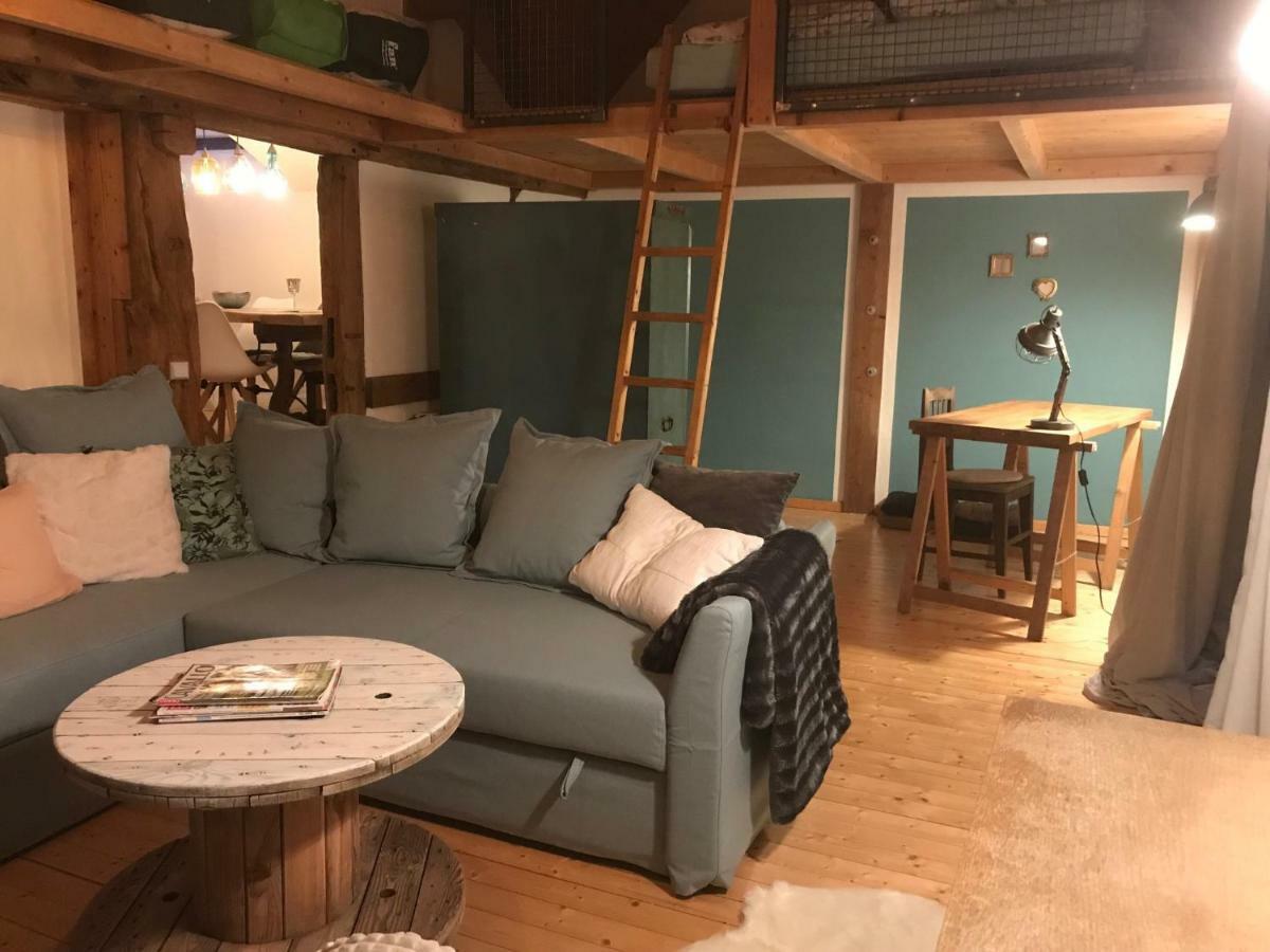 Sonnige Fachwerkwohnung Alfter Eksteriør billede
